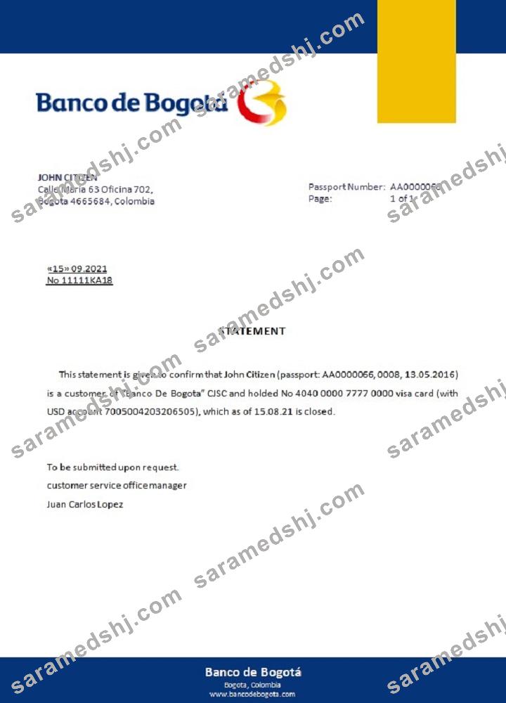 Colombia_Banco de Bogotá_closure reference